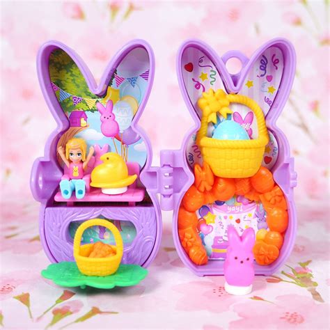 SHOWCASE Polly Pocket Collab: Peeps Marshmallow Candy Playsets | Kerchie