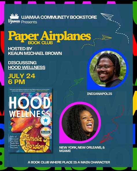 Pop-up Book Club: Paper Airplanes, 2424 Dr Martin Luther King Jr St ...