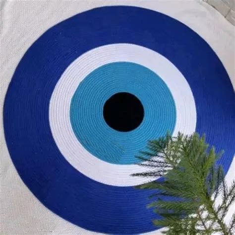Evil Eye: Hand- Braided Jute Reversible Rug – Trenly