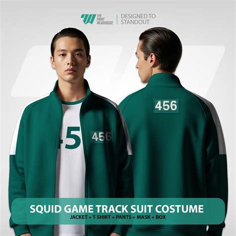 TPW Squid Game Track Suit Cosplay Costume | Shopee Philippines