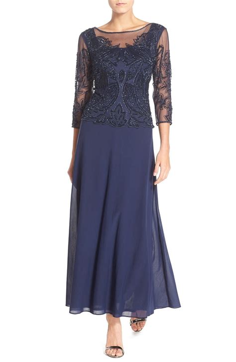 Dark Blue Mother of the Bride Dresses - Dress for the Wedding | Petite ...