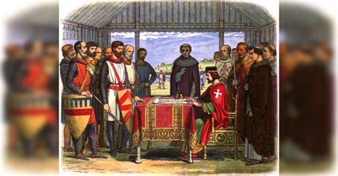On this day Magna Carta came into force, asserting rule of law over law ...