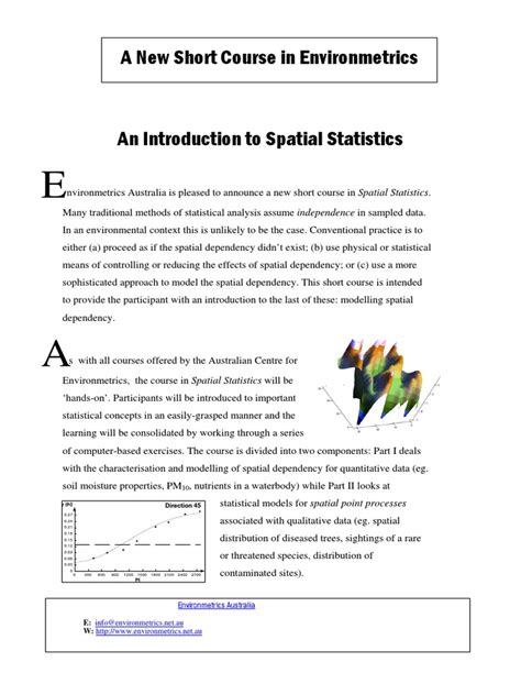 Introduction to Spatial Statistics 的图像结果