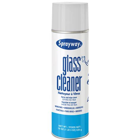 SPRAYWAY Glass Cleaner, Aerosol Can | SCN Industrial