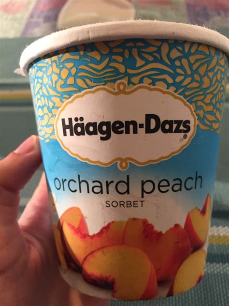 Haagen-Dazs Orchard Peach Sorbet