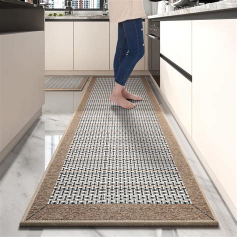 Amazon.com: PADOOR Non Slip Kitchen Rugs Sets of 2 - Extra Large 2.5'x6 ...