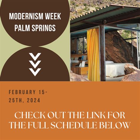 Modernism Week In Palm Springs