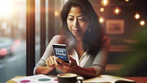 Découvrez l'application mobile dualmedia pour créer