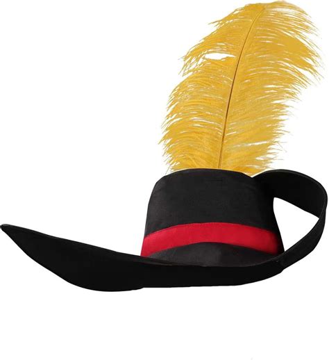 Seaehey Puss in Boots Hat Musketeer Hat Black with | Ubuy India