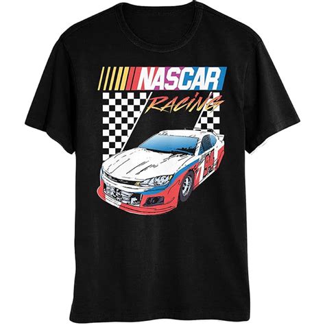 NASCAR Racing Red/White 94 Car Men's Black T-Shirt - (XL) - Walmart.com