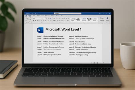 Image result for Word Tutorial Level One
