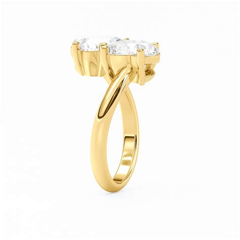 Twin Heart Diamond Ring – SYNDIORA