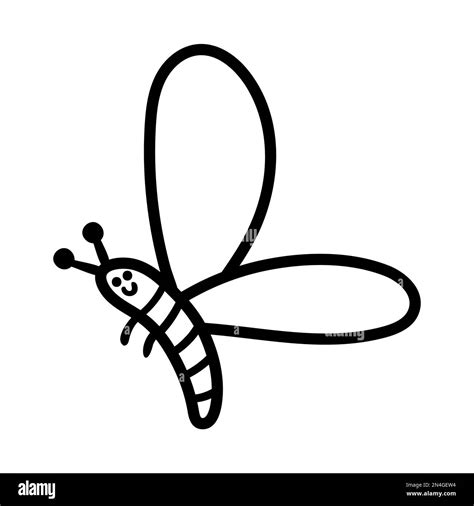 Insect Clip Art Black And White