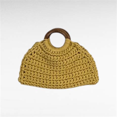 Beige Mini Loop Purse RC0217 – Rho Crochet