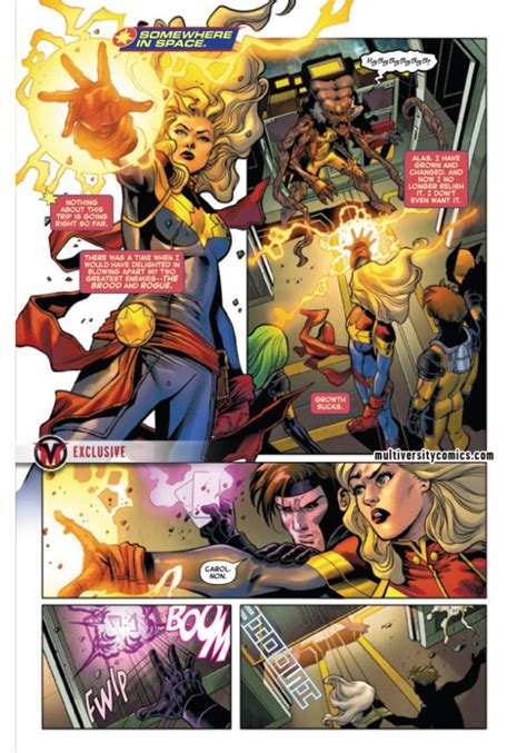 Captain Marvel Reveals The Marvel Hero She Hates The Most