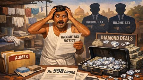 Ajmer: Washerman Shocked by Rs 598 Crore Income Tax Notice Over Alleged ...