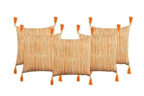 Silk Cushion cover - Hand Block Cushion Cover Exporter from Jaipur
