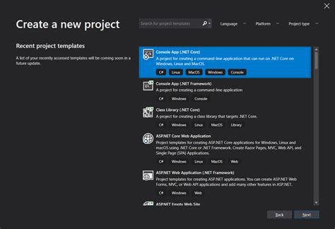 Image result for Visual Basic 2019 New Project