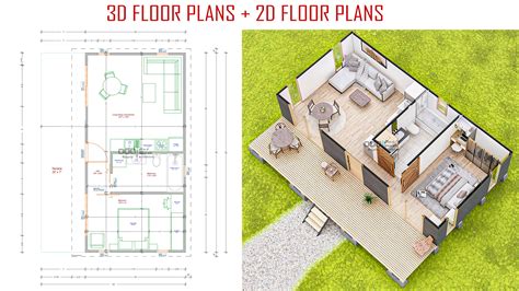 Cabin House Plans 16 X 32, Tiny Cottage Plans, Tiny House Plans, Remote ...
