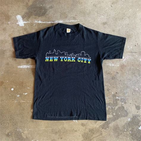 1970s VINTAGE 70s NEW YORK CITY NYC SOUVENIR T-SHIRT … - Gem
