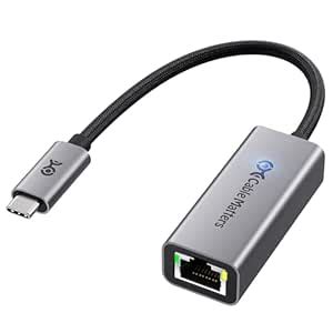 Cable Matters USB C to 5Gb Ethernet Adapter, 5 Gigabit Network Speed ...