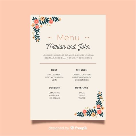 Seite 4 | Indesign Vorlage Hochzeitbuffet-Vektoren – Lade kostenlose ...