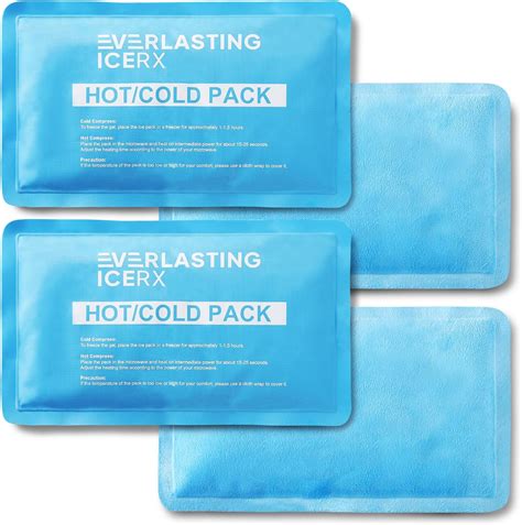 Amazon.com: Gel Ice Packs for Injuries Reusable - (2 Packs), Hot and Cold Packs for Therapy for ...