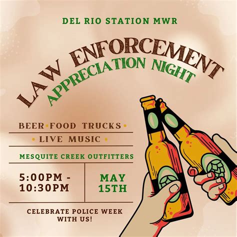 Law Enforcement Night @MCO - Del Rio Police Week 2025, Mesquite Creek ...