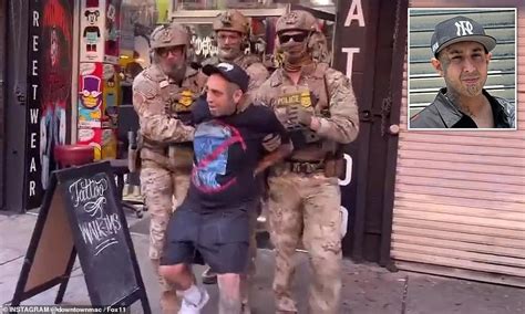 Man in anti-ICE shirt arrested for allegedly spitting on Border Patrol ...