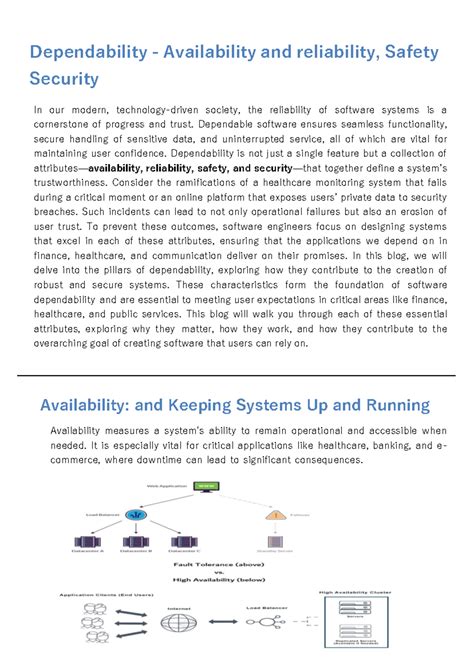 SE A362 - Helloy friends - Dependability - Availability and reliability ...