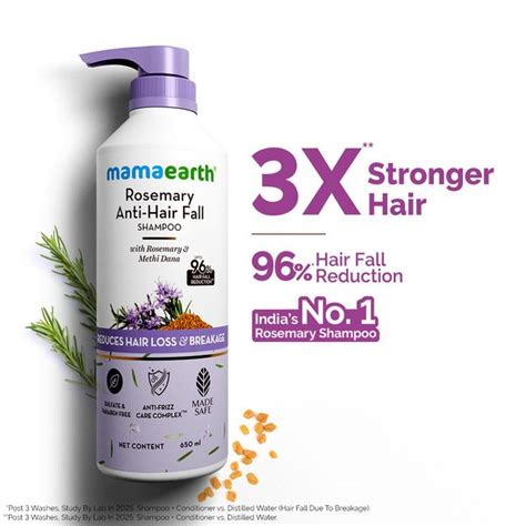 Hair Fall Shampoo with Rosemary & Methi Dana - 600 ml