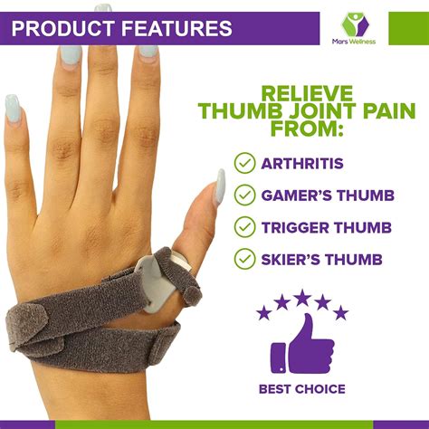 MARS WELLNESS CMC Joint Thumb Brace - Stabilizing India | Ubuy