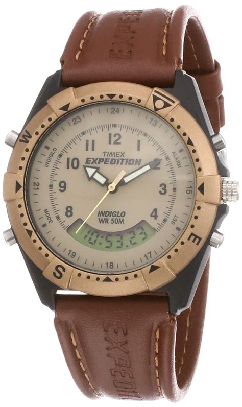 Timex Expedition Analog-Digital Beige Dial (small dial) Men's Watch ...