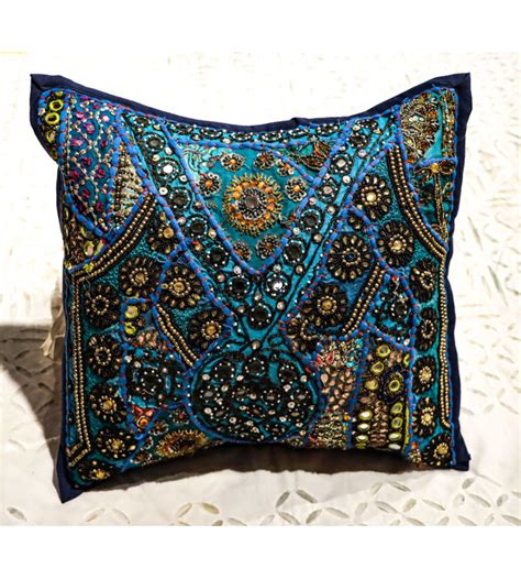 Cushion Cover With Jarsoshi WorkCushion Cover With Jarsoshi Work