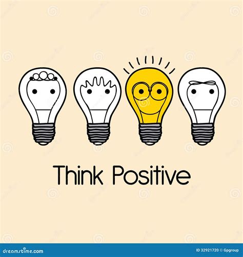Think Positive Stock Photo - Image: 32921720