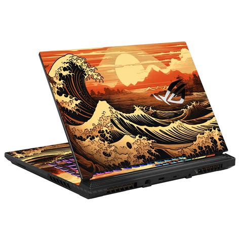 Shop Golden Wave Serenity Laptop Skin for Asus | Buy Online Now ...