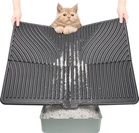Cat Litter Mat Litter Trapping Mat Leadrop Silicone Cat Litter Mat 34 ...