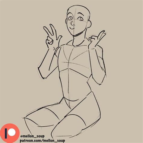 Mellon_soup pose reference drawings patreon – Artofit