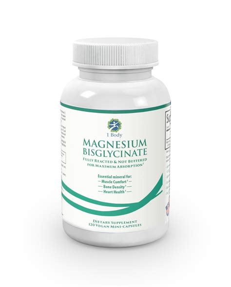Benefits of Magnesium Bisglycinate – 1 Body