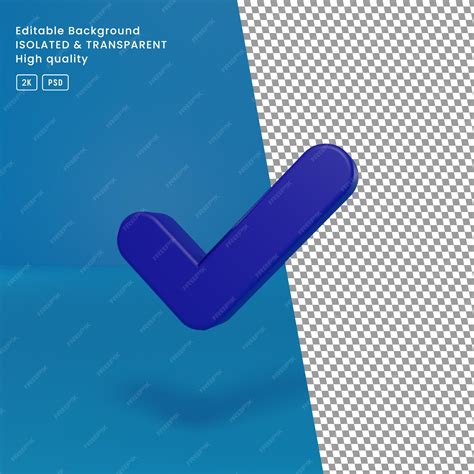 Blue Checkmark Transparent Background