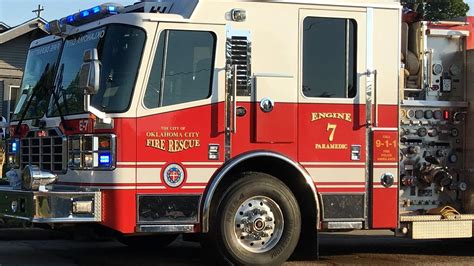 1 injured as crews tackle garage fire in northeast Oklahoma City