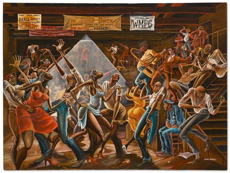 Ernie Barnes’s ‘Sugar Shack’ Painting Brings Big Price at Auction - The ...