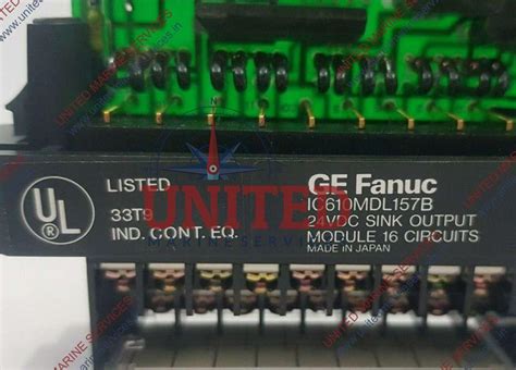 GE FANUC SINK OUTPUT MODULE IC610MDL157B | United Marine Services