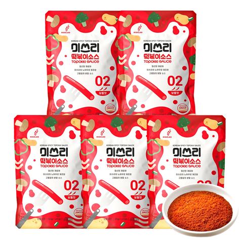 Buy MISSLEE Food Tteokbokki Sauce Korean Foods Stir-Fried Rice Cake ...