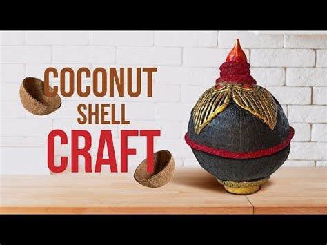 Image result for Craft Using Coconut Shell