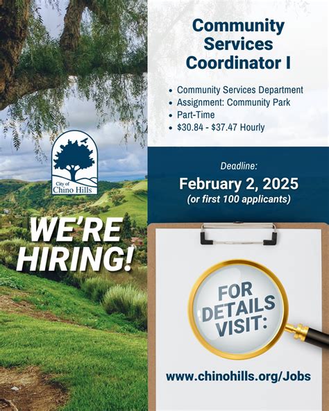 CityofChinoHillsGov | We're #hiring!🗣 The City of #ChinoHills is now ...