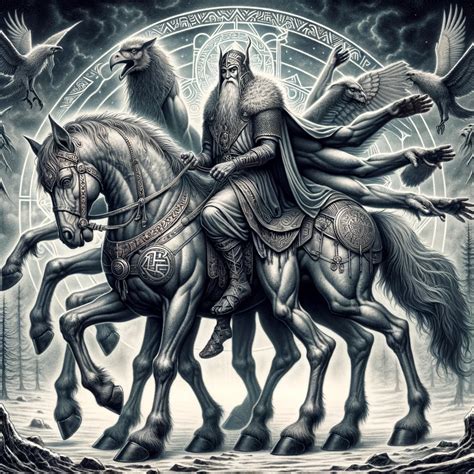 Sleipnir: The Eight-Legged Horse of Norse Mythology