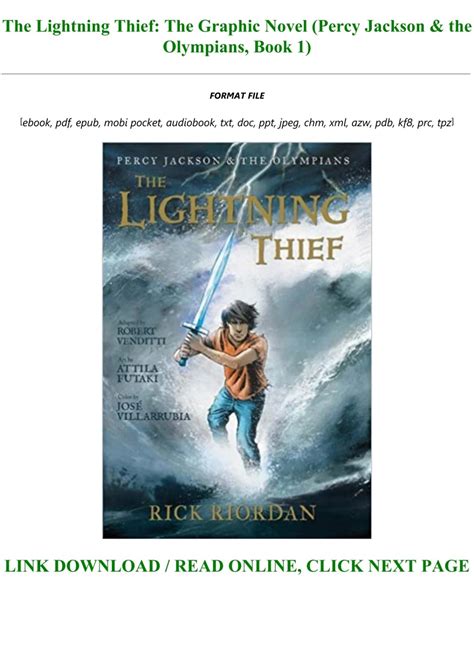 Best [PDF] The Lightning Thief: The Graphic Novel (Percy Jackson & the ...