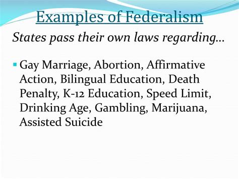 Examples for Federalism 的图像结果