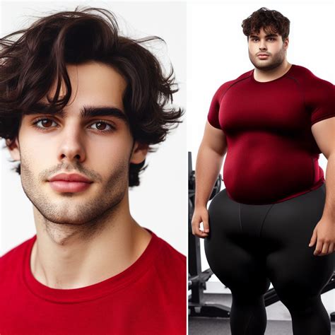 Male Weight Gain Before And After